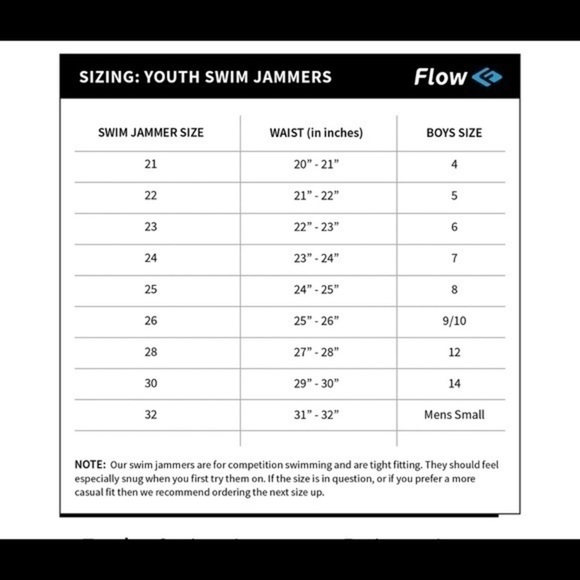 Flow Black Gear Competitive Swim Suit youth Sz 26 - Picture 3 of 7